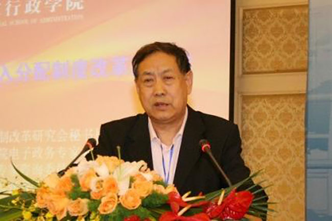 国家信息化专家咨询委员会委员、国家行政学院教授 汪玉凯