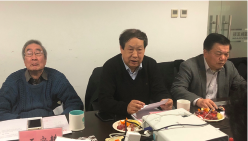 专家从左至右：王安耕、汪玉凯、周德铭