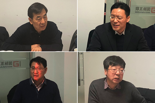 专家：兰惠（左上）、单志广（右上）、穆勇（左下）、唐建平（右下）